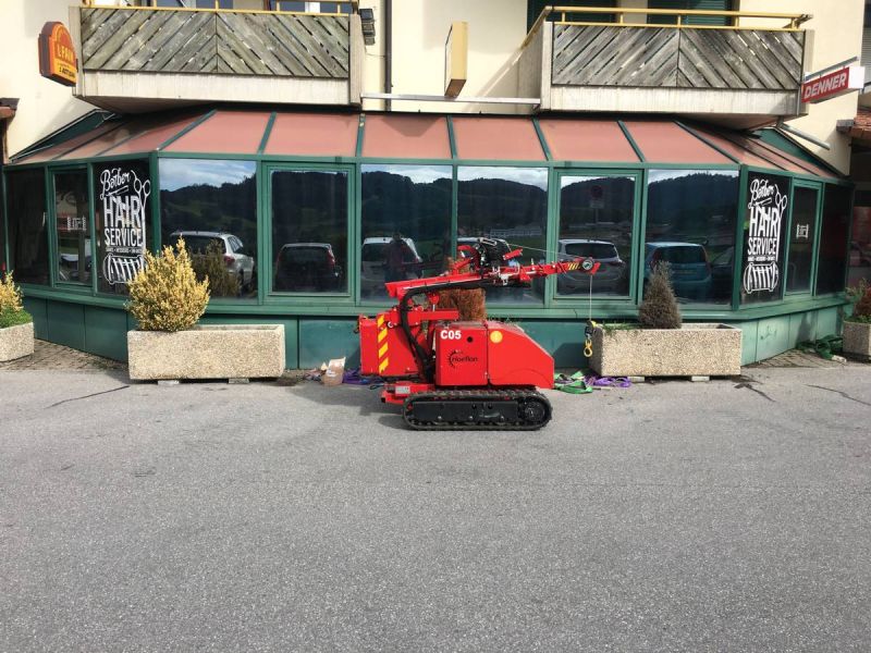 Déplacement de bacs à fleurs