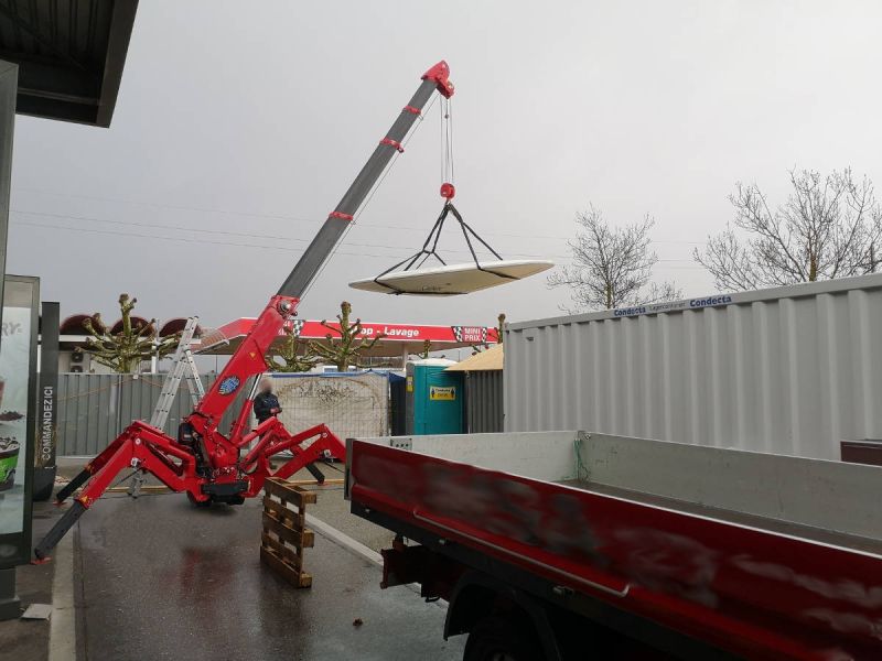 Levage et remplacements de totems